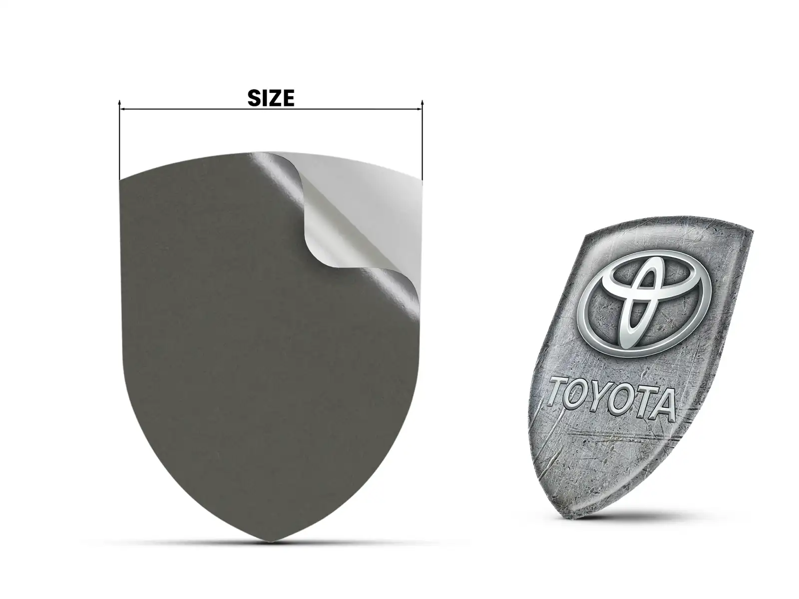 Toyota Bumper Sticker Printing Style Premium Customizable